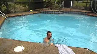 bike pool fun