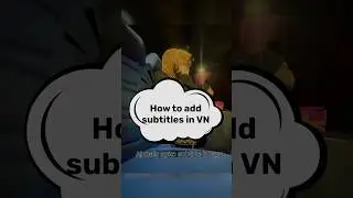 How to write subtitles of video in VN app in Hindi/urdu 