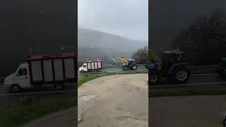 Протесты фермеров в Испании