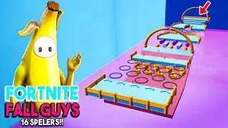 SPEEL ONZE EIGEN FALL GUYS MAP in FORTNITE!! (code)