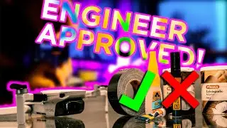 CAN YOU fix a DRONE with SUPER GLUE?
