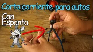 Como Instalar un Cortacorriente a un Auto 📢【con alarma sonora】