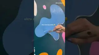 did this relax your brain?? 💆🏻‍♀️🎨 #painting #nails #satisfying #mural #relaxing #thegraytergood