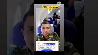 CAPF HCM salary motivation🔥 my first salary🔥#crpfhcm#capf#hcm#salary#motivation#myfirstsalary#crpf