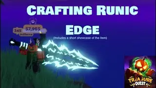 Crafting Runic Edge in Treasure Quest
