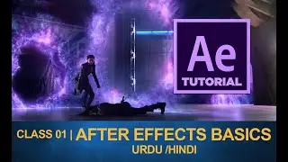 Basic Animations in After Effects - Urdu Hindi