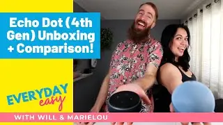 Echo Dot (4th Generation) Unboxing + Comparison!