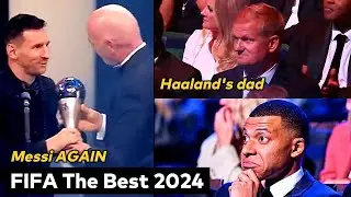 Haaland's father reaction to Messi winning FIFA The Best 2023
