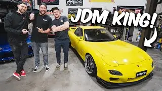FULL TOUR of Jimmy Oakes garage + every JDM car he owns!