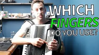 Which fingers do you use in your left hand?