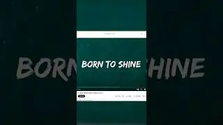 Add cool text in your videos | born to shine #diljitdosanjh #trending #shorts