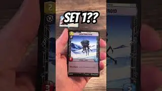 Set one Star Wars Unlimited pack! #Starwars #starwarsunlimited #cardopening #shorts