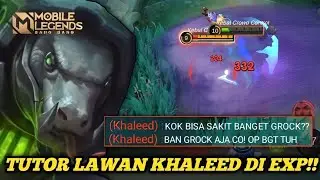 TUTORIAL LAWAN KHALEED EXP LANE!! DARI AWAL HARUS BIKIN MATI TRS TUH HERO - MOBILE LEGENDS