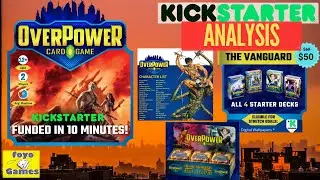 OverPower Card Game | KickStarter Analysis