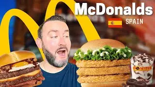 Trying MCDONALDS In Spain! 🇪🇸 Is It Any Good??