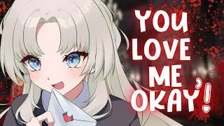 Nerdy Yandere Makes You LOVE HER ♥ (ASMR F4M)
