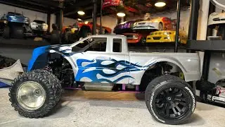 Fastest Nitro Truck Ever Made - Schumacher Menace 21 Nitro Gang Live Stream -Teardown