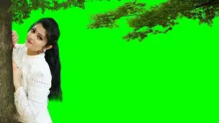 Beautiful girl green screen whatsapp status video 😊😍