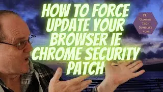 How to force update Browsers Chrome Edge Firefox Avast Secure Browser for important security updates
