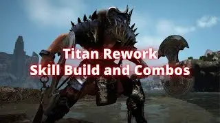 Titan Rework Skill build and Combos - Black Desert Mobile