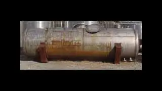 1300 gallon horizontal type 304 stainless steel tank on