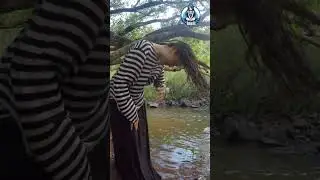 River Adventure with a long skirt