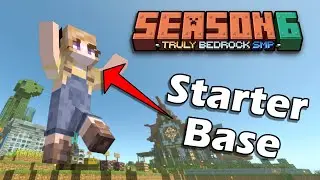 My Minecraft STARTER BASE is Me! | Truly Bedrock S6 | Minecraft 1.21