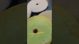 Take care of your polishing pads! 