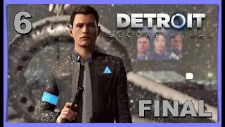 FINAL DETROIT BECOME HUMAN + TODOS LOS FINALES! | Gameplay Español