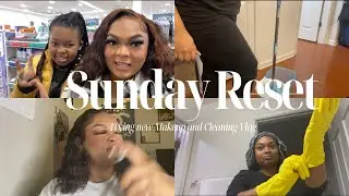 Sunday Reset | Trying New Makeup and Cleaning Vlog