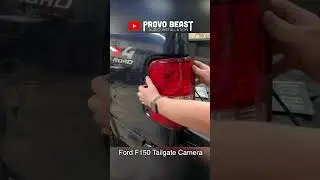 Ford F150 Backup Camera Install | #shorts #f150 #tailgate #backupcamera #provobeast