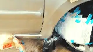 Восстановление гнилого крыла на Лада. Часть 2