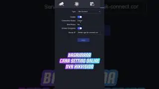 Cara Setting Online DVR Hikvision 