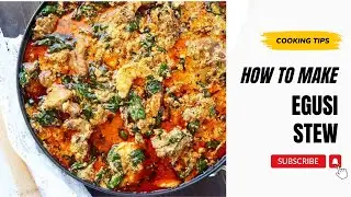 Exploring the Rich Flavours of Egusi Soup with spinach: A Sensory Journey into West African Cuisine