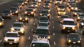 timelapse headlights traffic