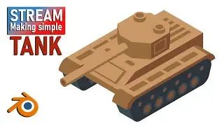 How making a tank in blender 3.3