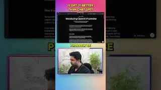 Is gpt o1 better than chat gpt? #youtubeshorts