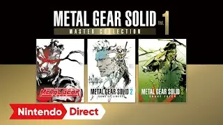 Metal Gear Solid: Master Collection Vol. 1 launches October 24th (Nintendo Switch)