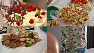 МЕНЮ НА  ПРАЗДНИЧНЫЙ СТОЛ  . ДЕНЬ РОЖДЕНИЯ.