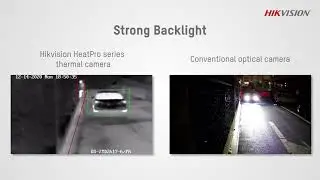 HeatPro Hikvision- strong backlight