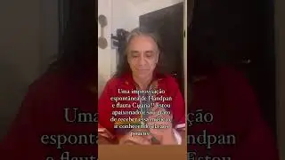Direto da Argentina  #livemusic #flute #nativeflute #nativeamericanflutemusic #nativeamericanflute