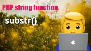 PHP substr function