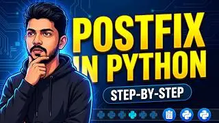 Code To Evaluate Postfix Expression using List in Python | Pritesh Patel | [in Hindi]