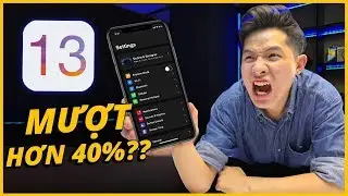 IOS 13 SẼ LÀ BẢN IOS “MƯỢT” NHẤT. NHANH HƠN IOS 12 40%???
