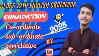 Conjunction / Conjunction 12th class / English Grammar class 12 / mastermind classes / English 12th