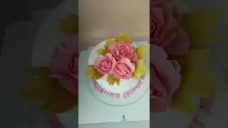 торт для подруги, все элементы съедобные