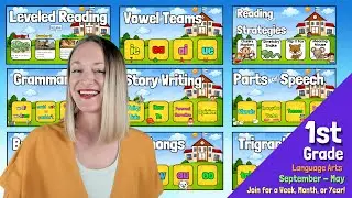 Homeschool With Ms.Bree | First Grade | Reading & Writing