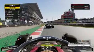 Double Overtake at Barcelona