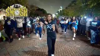 La’Neia Leads Prancing Jsettes + Alumni @ March Back 2024