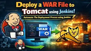 Deploy a war file to Tomcat using Jenkins | Automate The Deployment Process using Jenkins